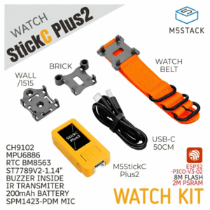 M5Stack M5StickC PLUS2 with Watch Accessories