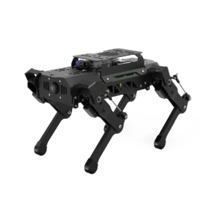 Hiwonder PuppyPi ROS Quadruped Robot with Raspberry Pi, Integrated with Large AI Model (ChatGPT), Supports AI Vision, Voice Interaction, LiDAR, and Robotic Arm Attachment