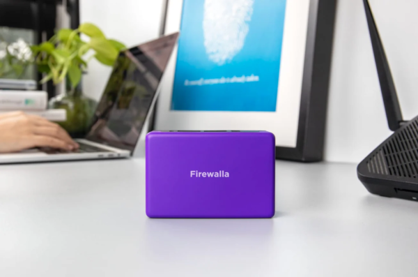 Azure Purple Router Firewalla Purple: Gigabit Cyber Security Firewall & Router with WiFi ...